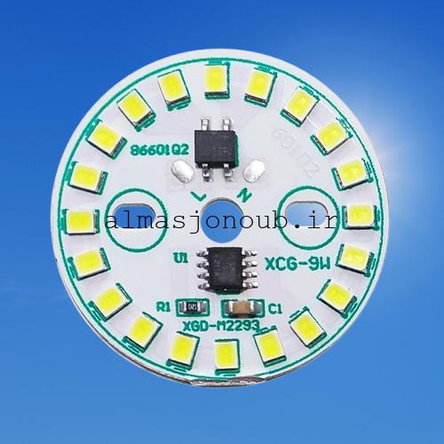 چیپ ال ای دی 9 وات مهتابی
